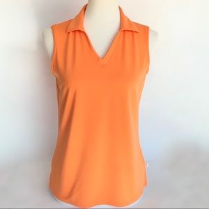 Lady Hagen Women's Essential Sleeveless Golf Polo.